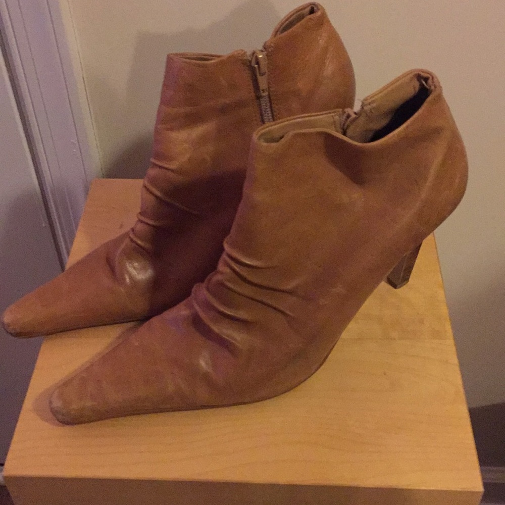 Tan Booties